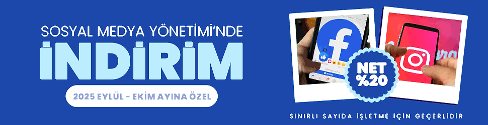 sosyal medya yonetimi indirim banner